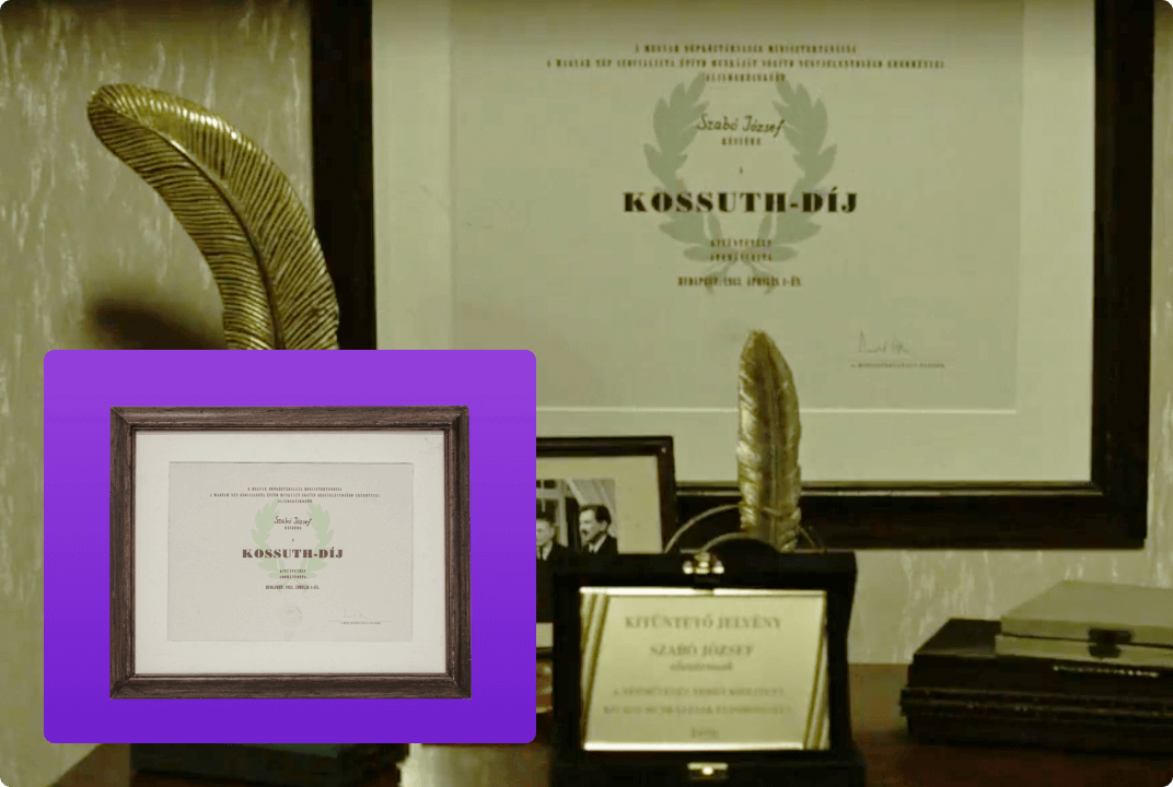 Szabó József Kossuth-díja